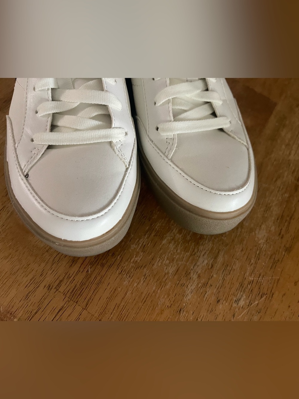 Dr. Scholl's women White Sneakers with Navy and Red Accents - Madison - Picture 4 of 8